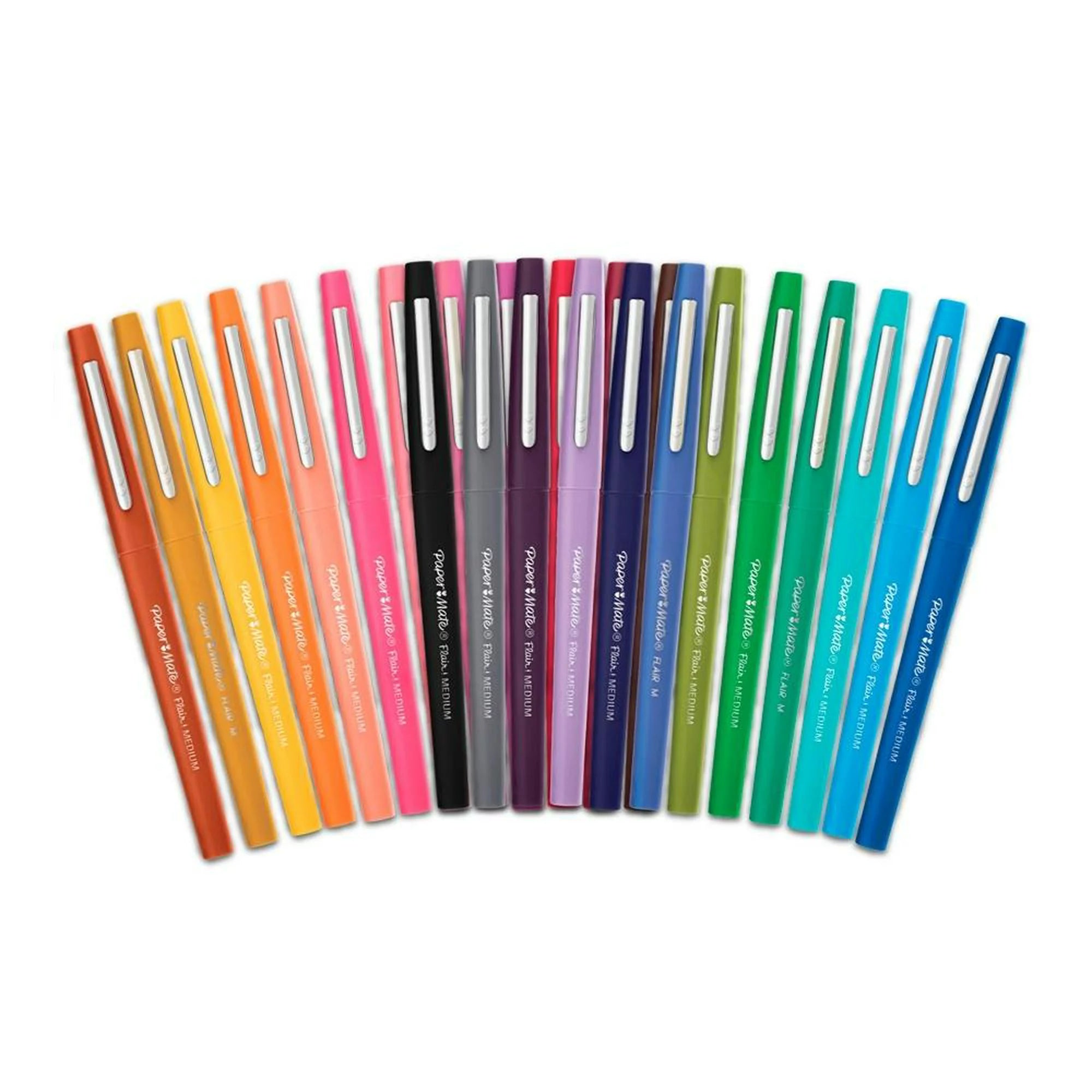 Plumigrafos Paper Mate Flair Coleccion Vintage 0.7mm 24 Piezas