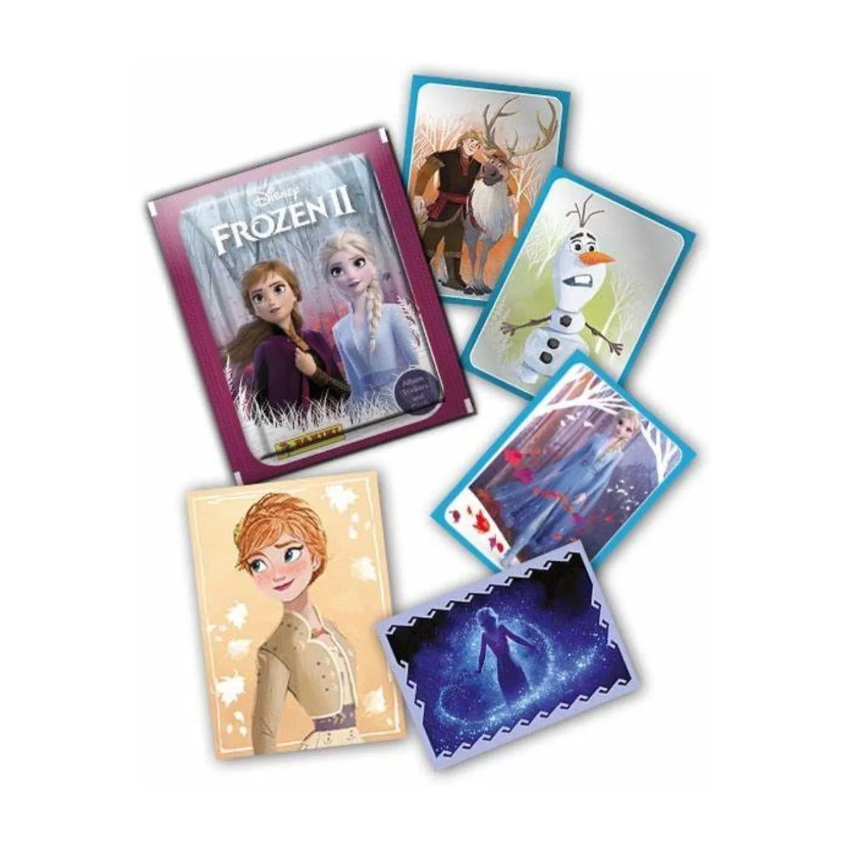 50 Sobres Estampas Frozen 2 Panini Cromos Disney Colección