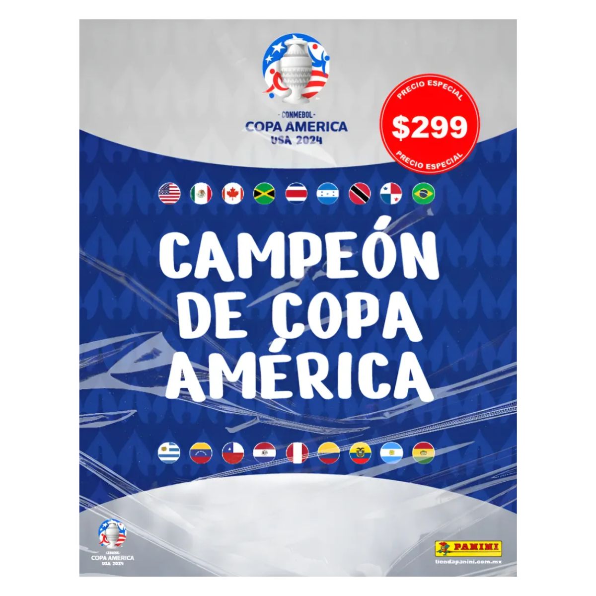 Colección Copa America Mega Poster + 27 Estampas Especiales