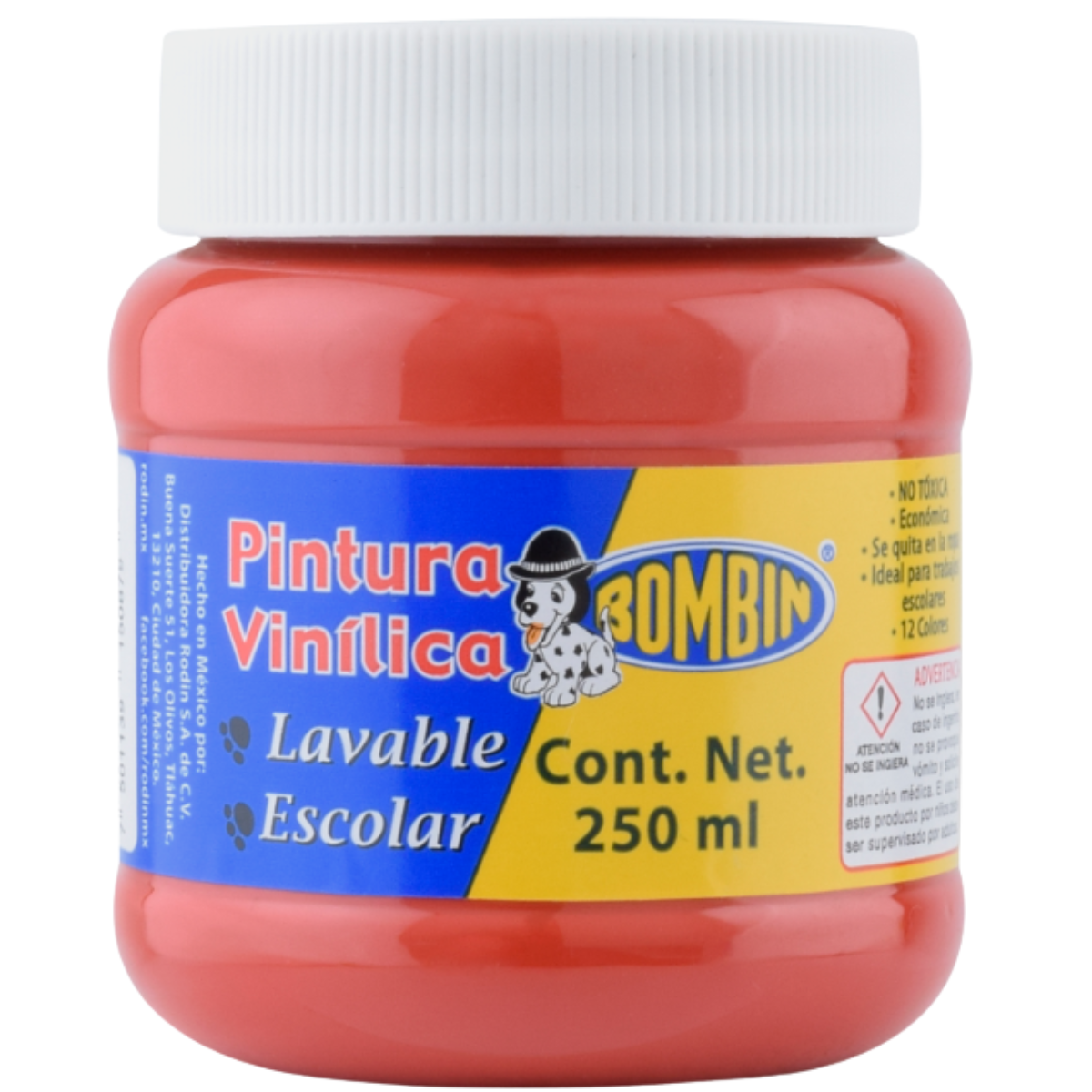BOMBIN - Pintura vinílica 250ml Color Elegir