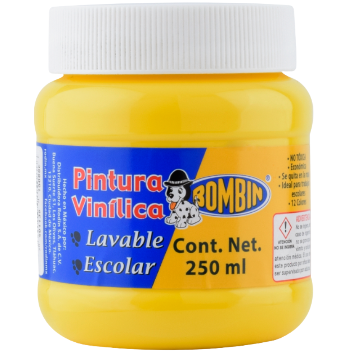 BOMBIN - Pintura vinílica 250ml Color Elegir