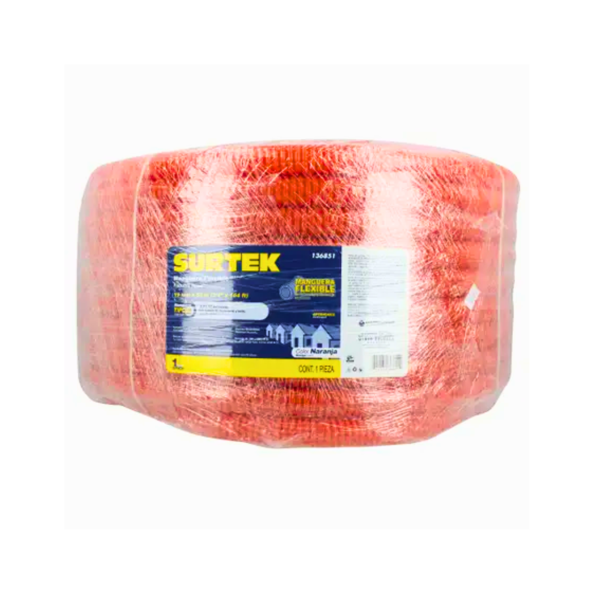 Manguera Flexible Surtek Cable Reforzada 3/4" x 50 m