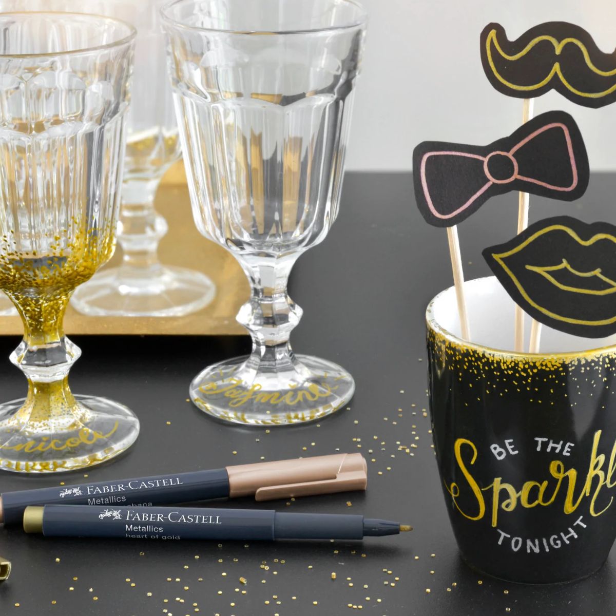 Marcadores Metalicos Faber Castell Punto Fino 6 Pz - MarchanteMX