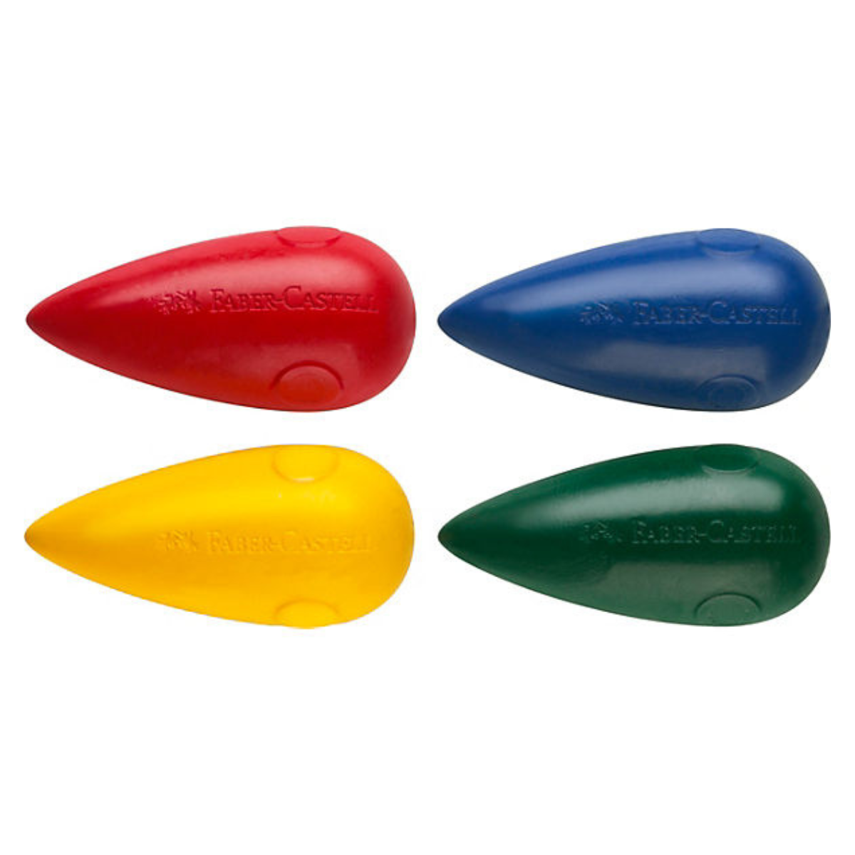 Crayones Borrables Faber Castell Trompo 4 Pz - MarchanteMX