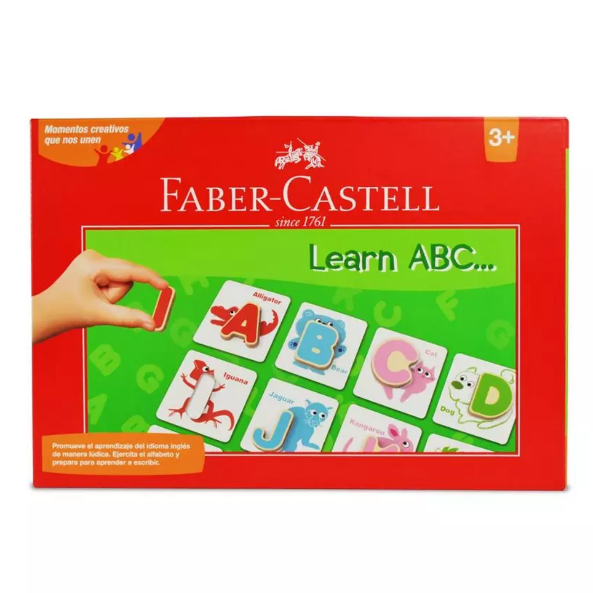 Set Creativo Juego Faber Castell Abc Aprende Alfabeto Letras - MarchanteMX