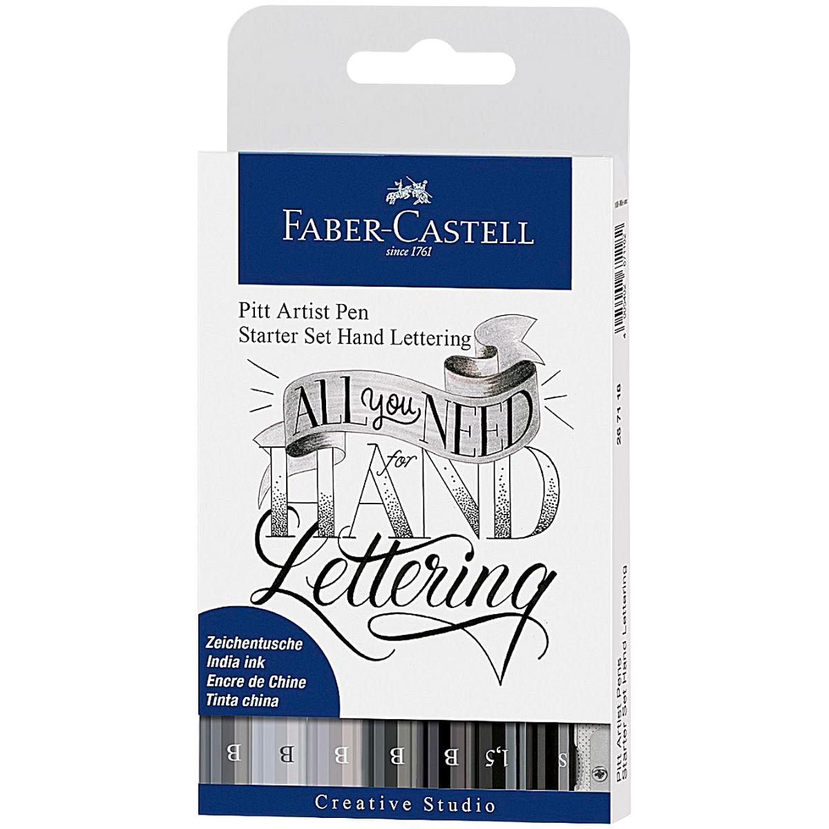 Rotuladores para Caligrafía Faber Castell Starter Set 8 Pz - MarchanteMX