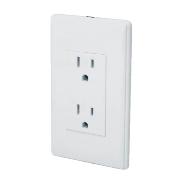 Placa Italia contacto doble Sanelec