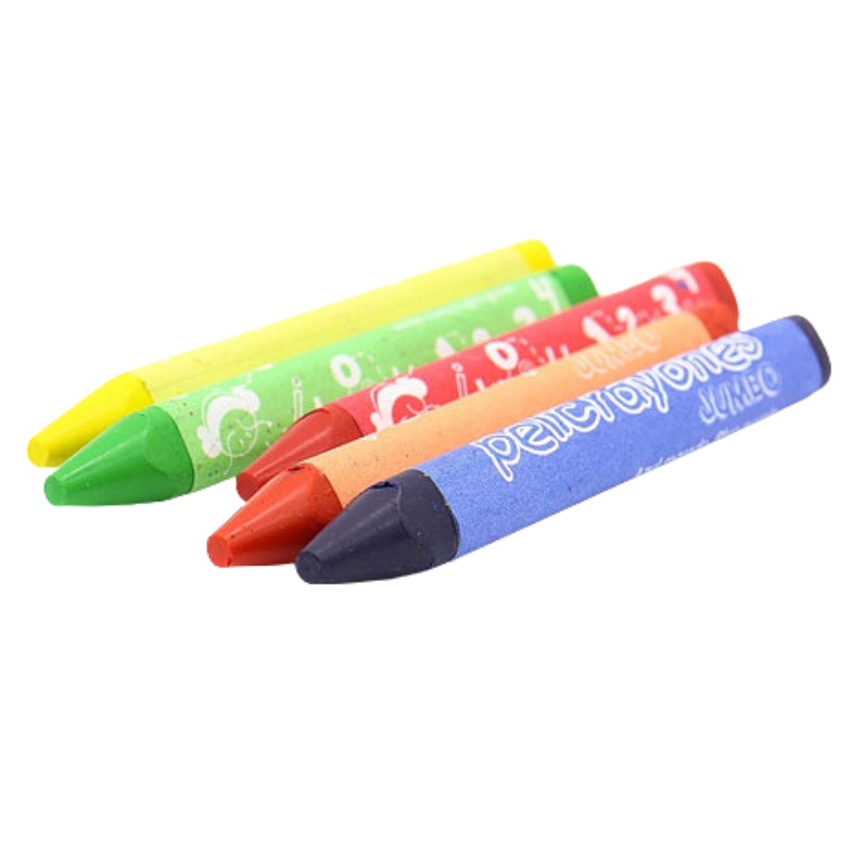 Crayones de Cera Jumbo Redondo Pelikan 6 Piezas
