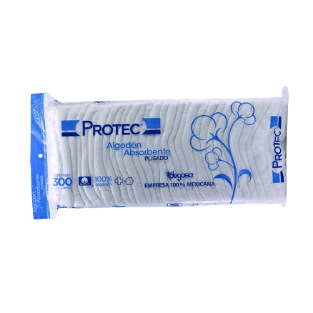 Algodón Absorbente Plisado Protec 300g - Uso Médico y General