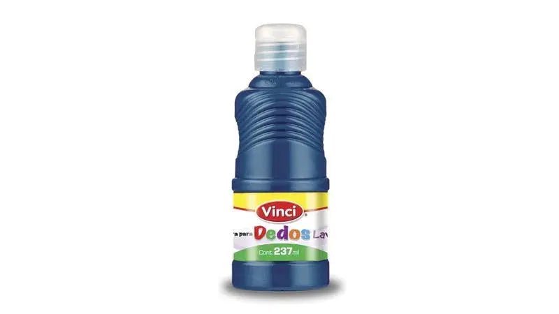 Pintura Para Dedos Lavable Vinci Colores Surtidos 237ml Elegir Color - MarchanteMX
