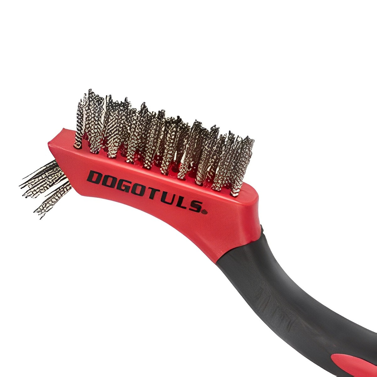 Cepillo Mini Frontal Acero Inoxidable Antiderrapante Dogotul