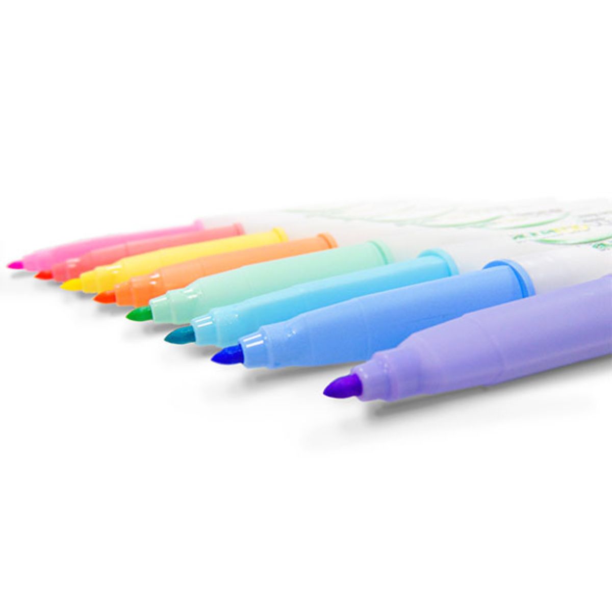 Plumones Azor Delgados Lavables Aquarelo Pastel 8 Piezas