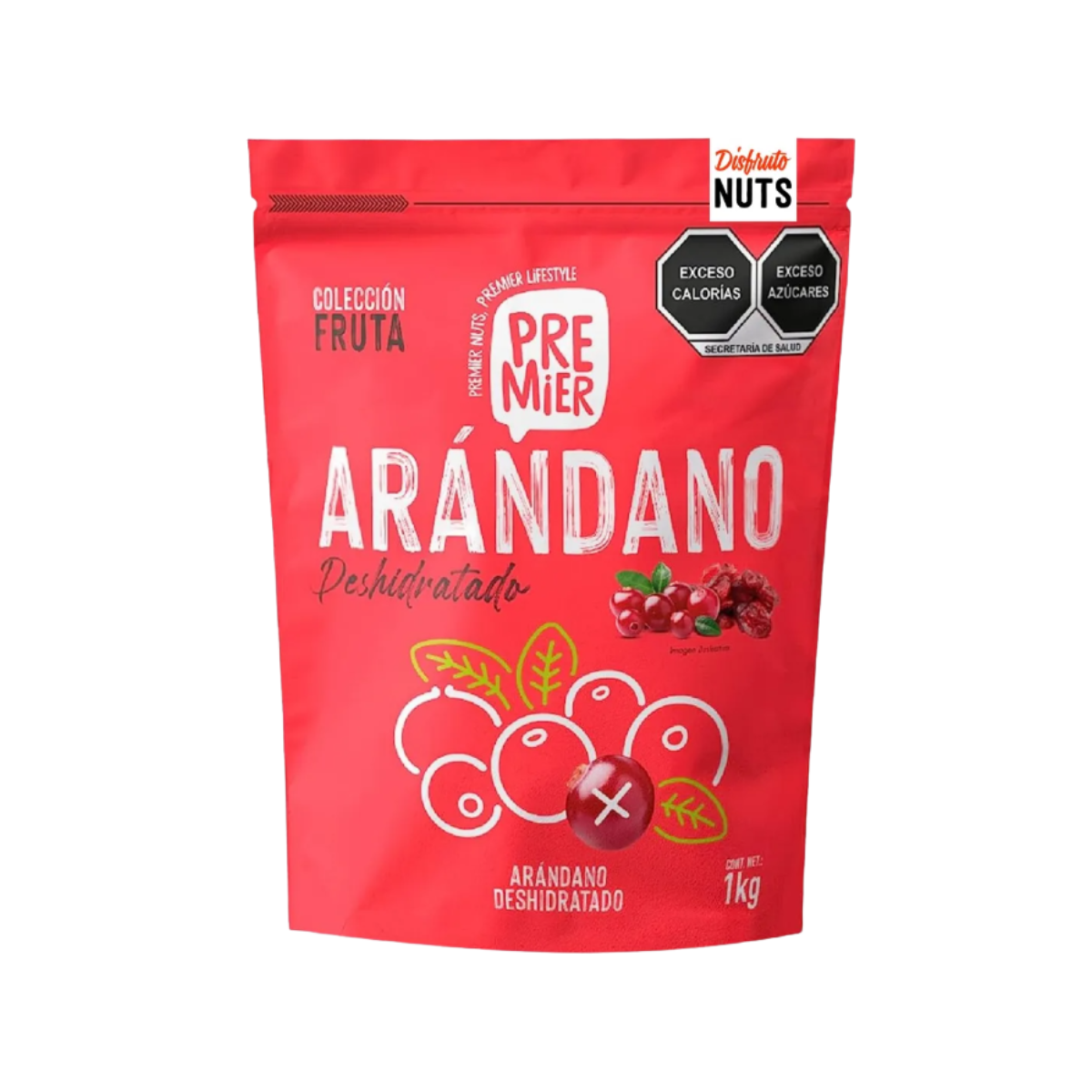 Arandano Natural Deshidratado Premier 10 Kilos