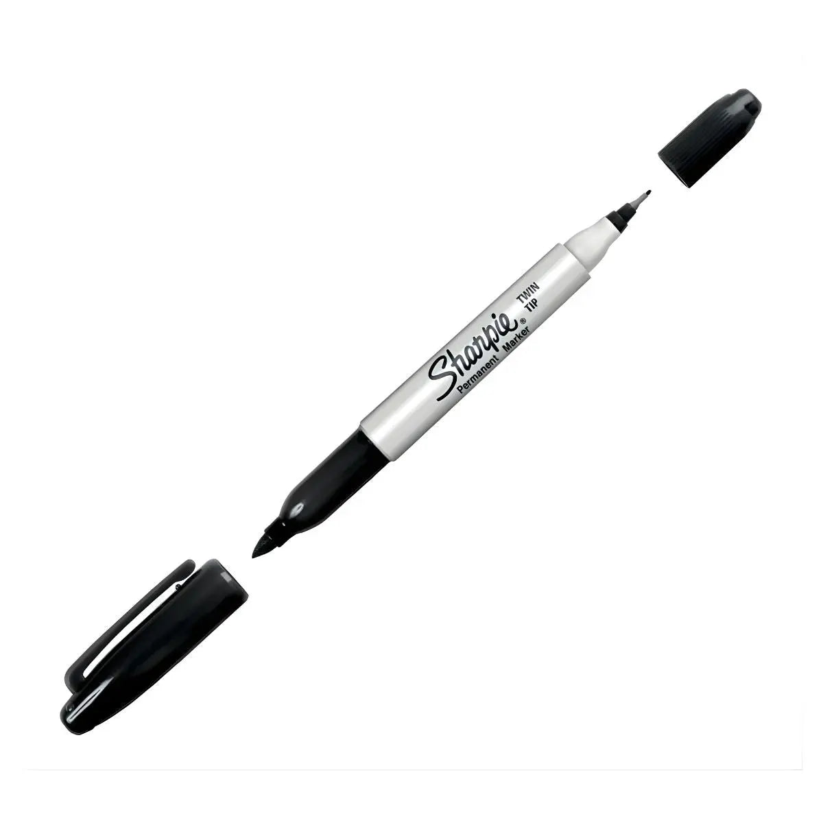 Marcador Permanente Sharpie Doble Punta Negro 12pzas Sharpie