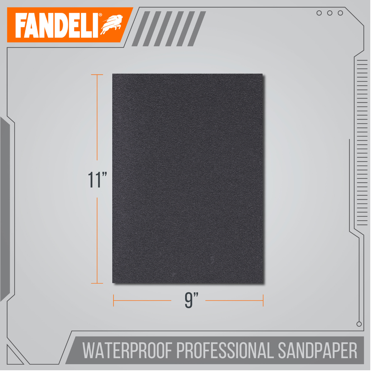 Kit 25 Lijas Agua Granos 400 Fandeli