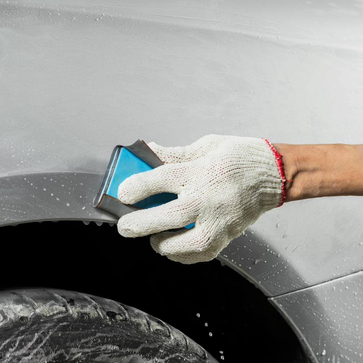 Kit 25 Hojas Lija Agua Grano Extra Fino 1500 9x11 Fandeli