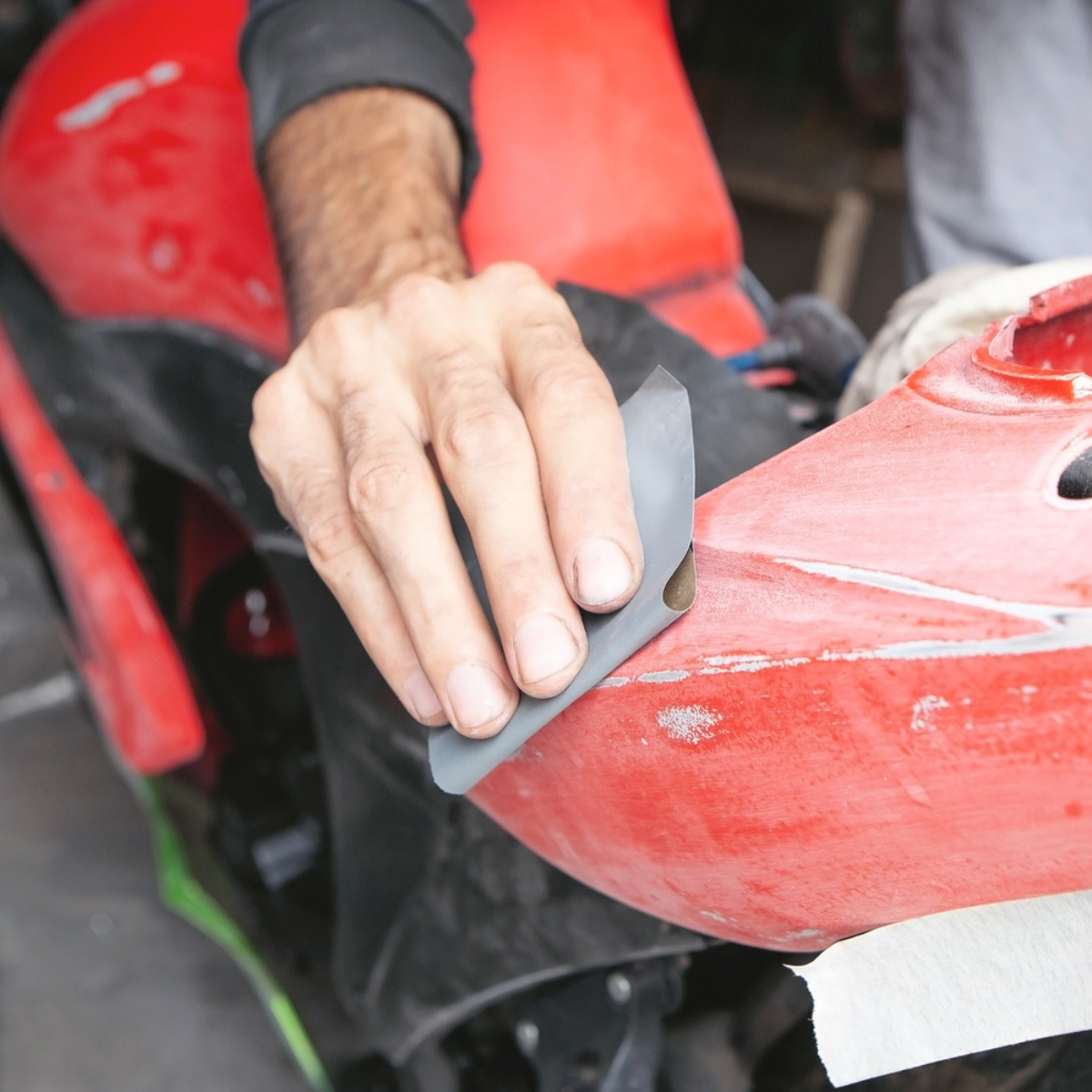 Kit 25 Hojas Lija Agua Grado 2000 9x11 Extra Fino Fandeli