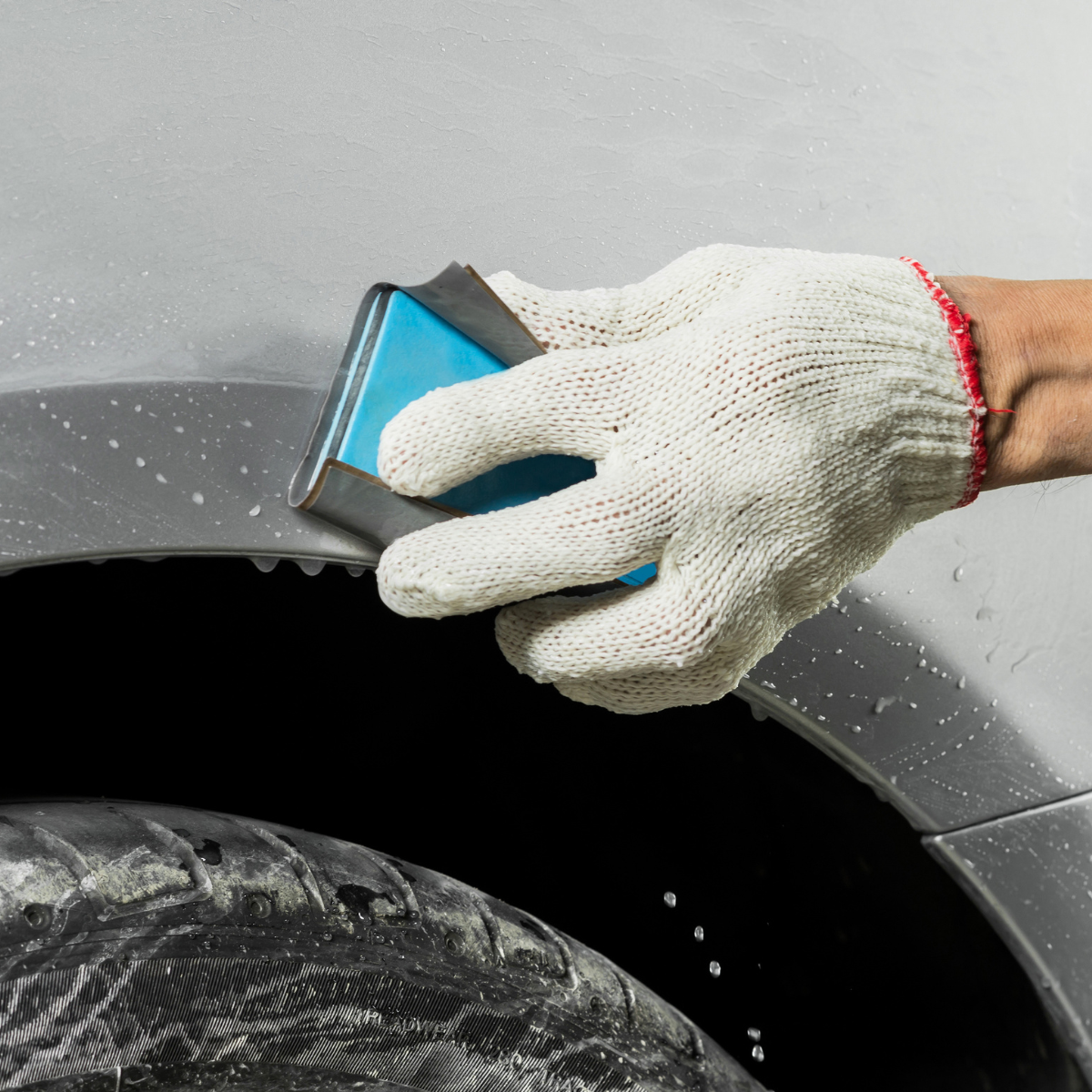 Kit 25 Hojas Lija Agua Grado 2000 9x11 Extra Fino Fandeli