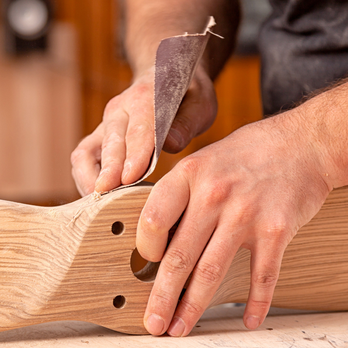 Kit 25 Lija Madera Profesional Grano Extra Fino 9x11 Fandeli