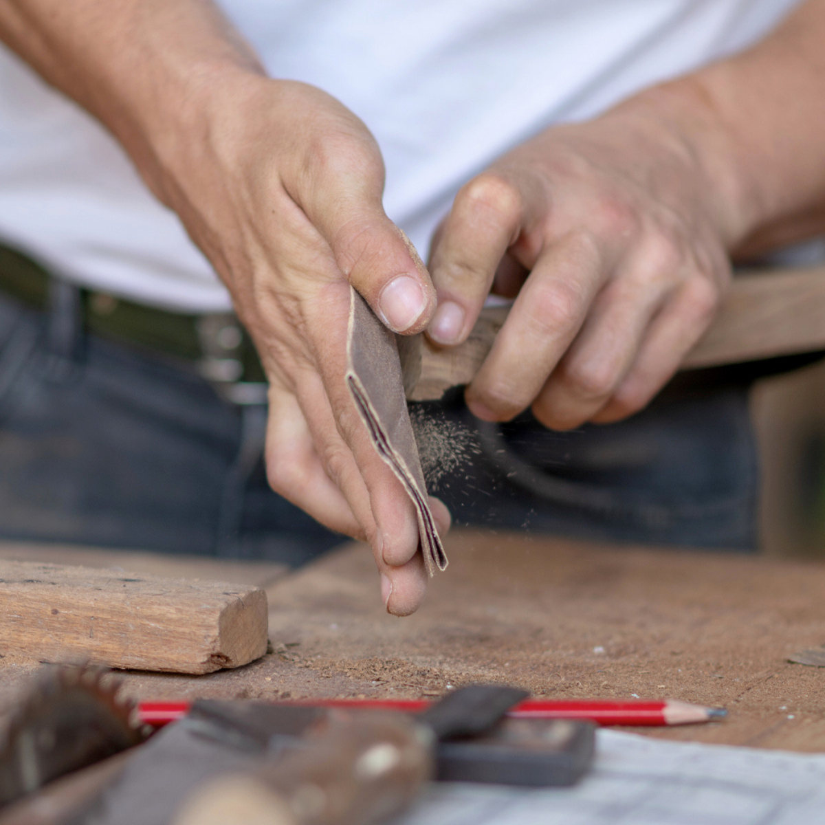 Kit 25 Lija Profesional Multiusos Grano 60 Grueso Fandeli