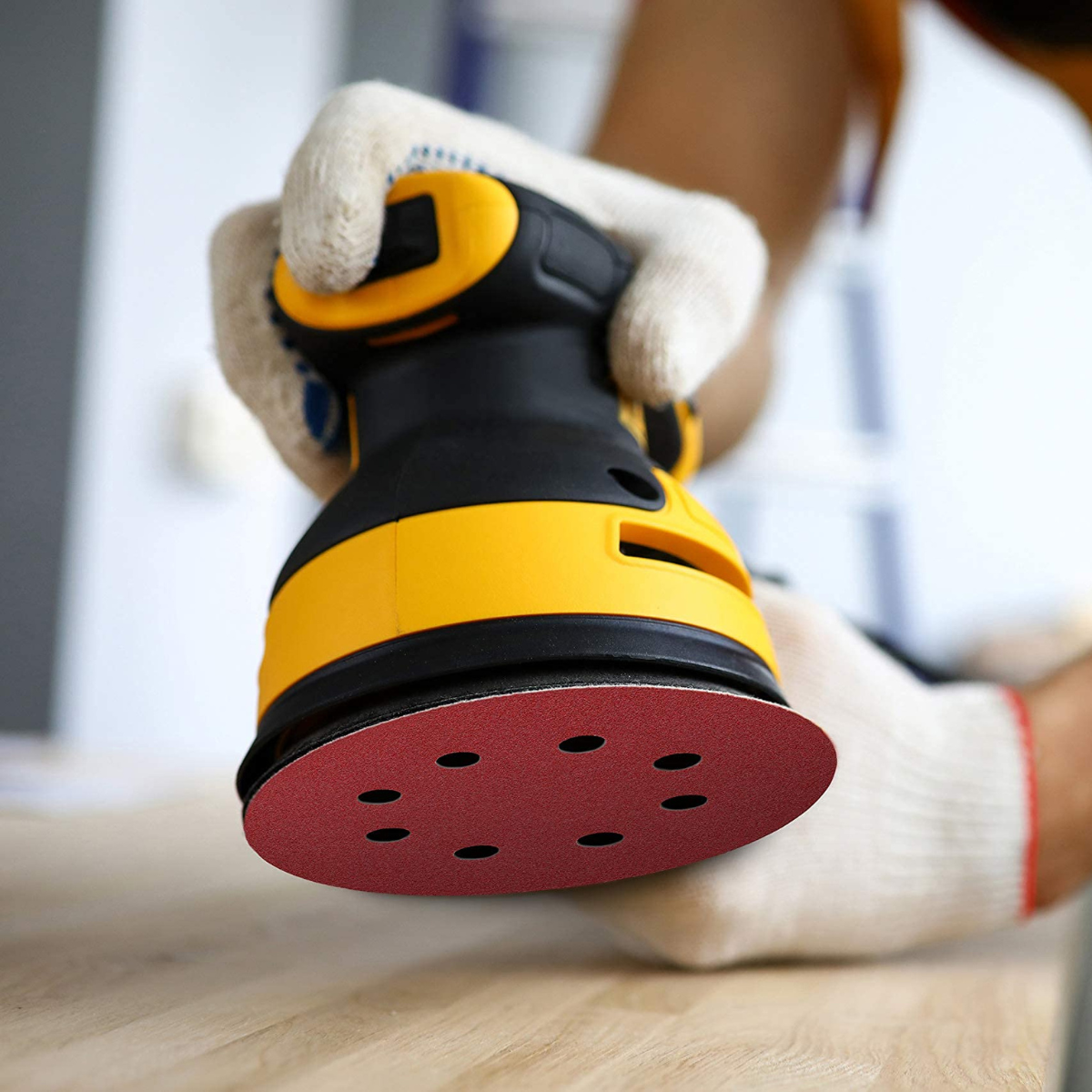 50 Discos Lijas Orbital 5 Pulgadas Granos 80 120 220 Fandeli