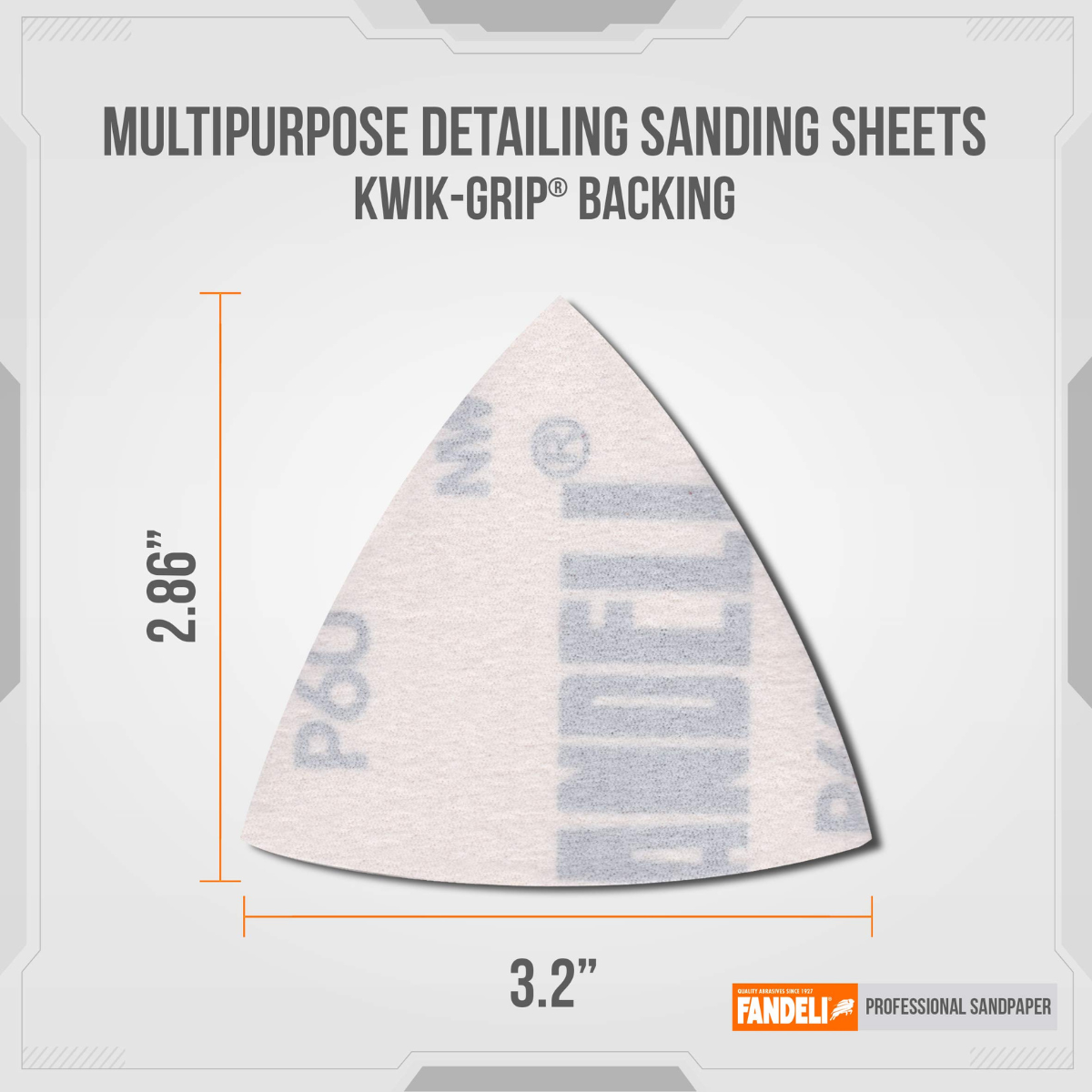 50 Lijas Delta Profesional Granos 60 120 240 Fandeli