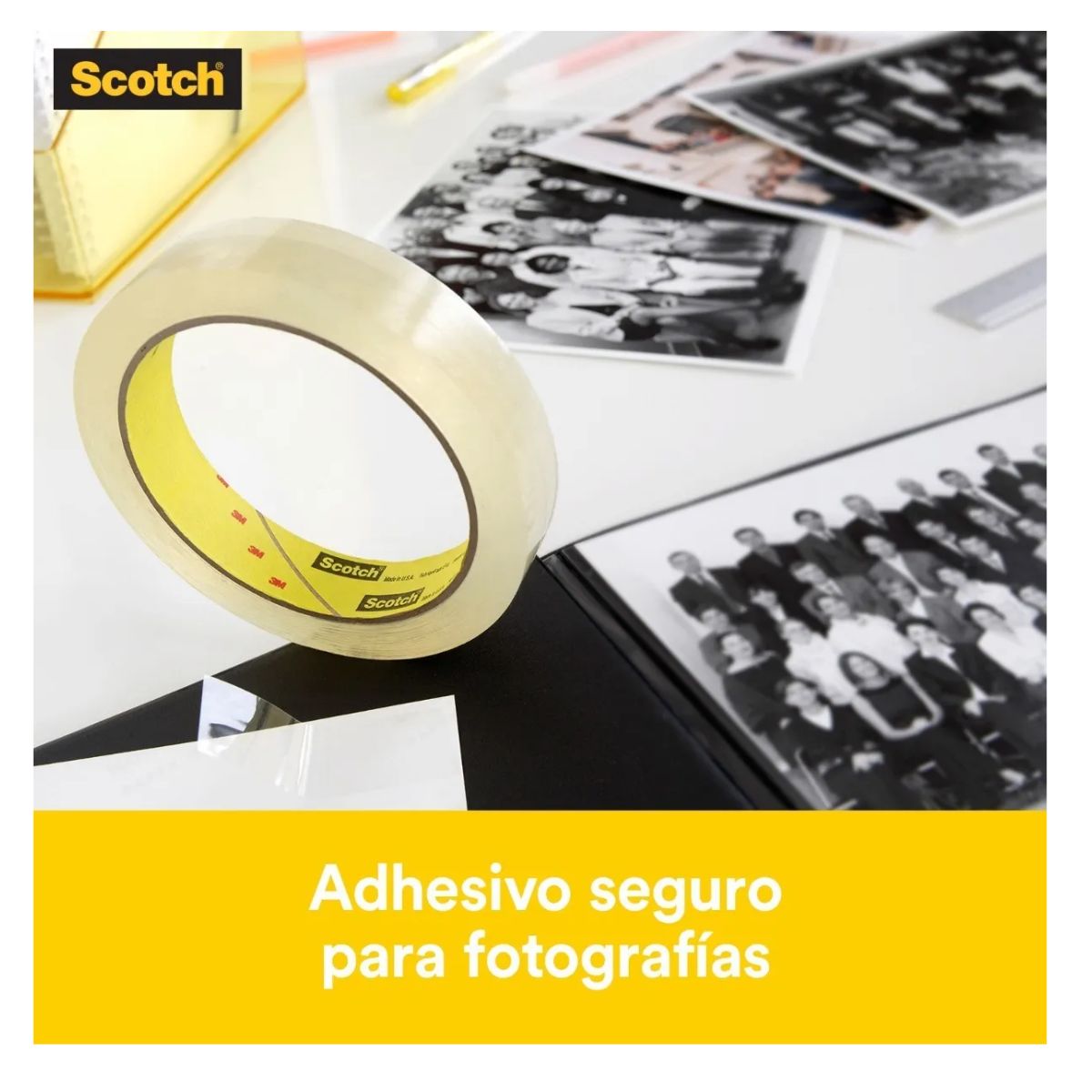 Cinta Scotch 665 3m Doble Cara 12mmx23m Adhesivo Permanente