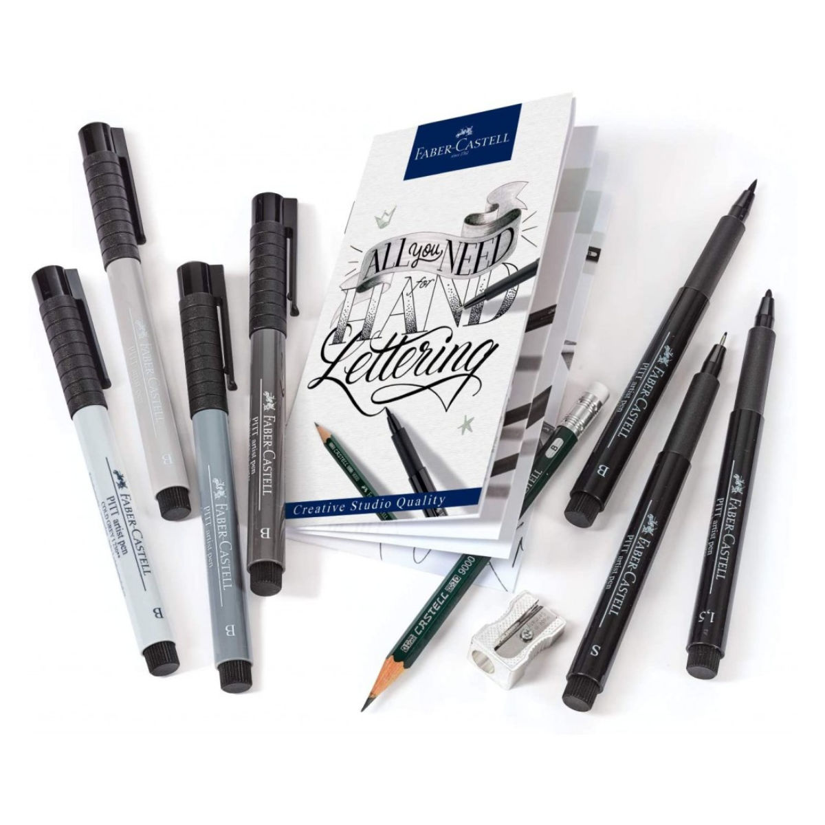 Rotuladores para Caligrafía Faber Castell Starter Set 8 Pz - MarchanteMX