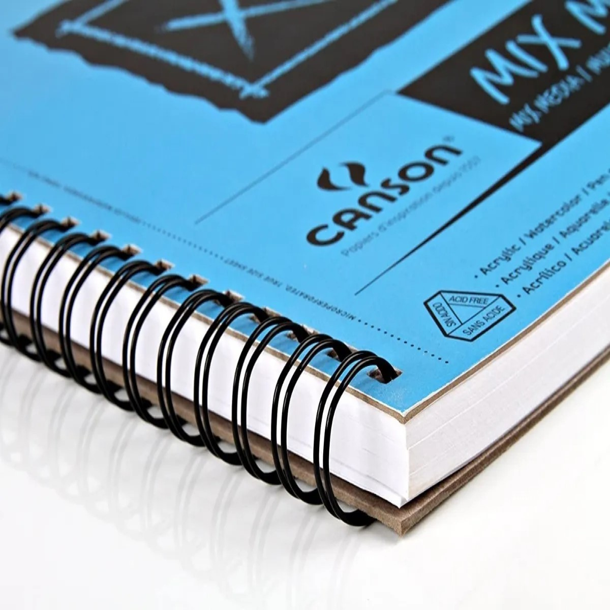Cuaderno Block Canson Xl Mix Media Album Dibujo 27.9 X 35.6