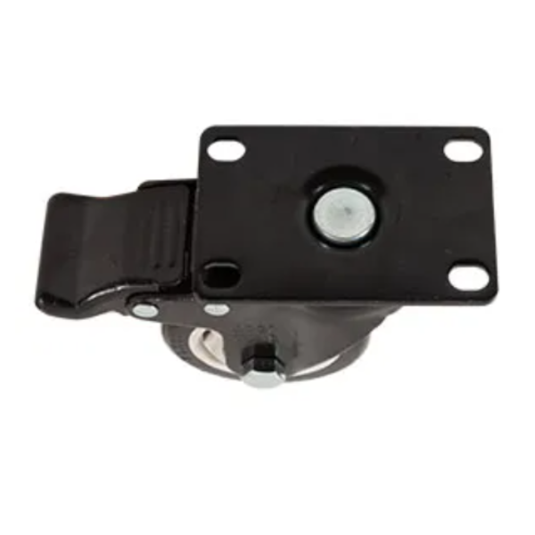 Rodaja PVC Negro Giratoria Freno 3" Dogotuls