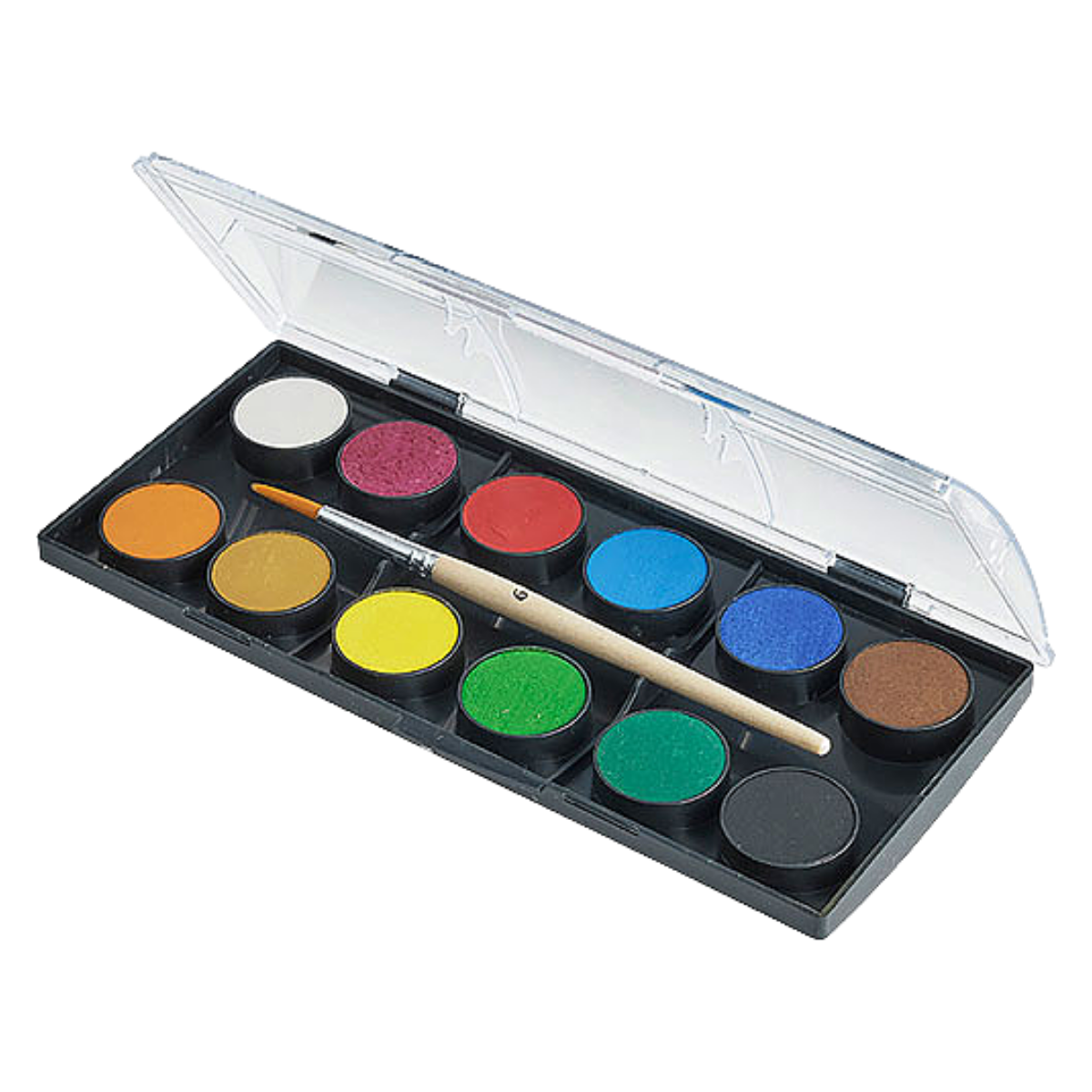 Acuarelas Infantil Faber Castell 24mm Estuche 12 Pz - MarchanteMX