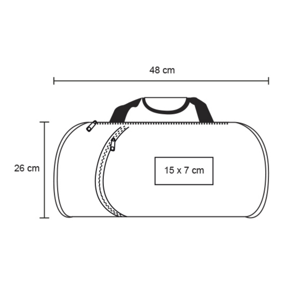 Maleta Deportiva For Promotional Color Negro Ajustable Zapatera