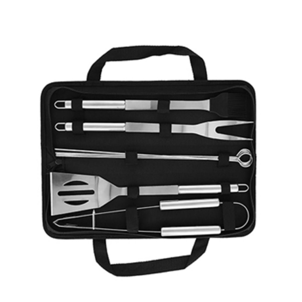 Set 8 Utensilios Bbq For Promotional Estuche Parrilla