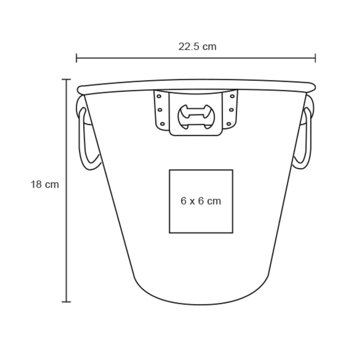 Hielera Cubeta For Promotional Acero Inoxidable 5lt Asas
