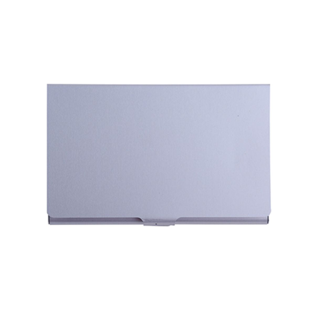 Tarjetero Metalico For Promotional Aluminio Gris Tarjeta