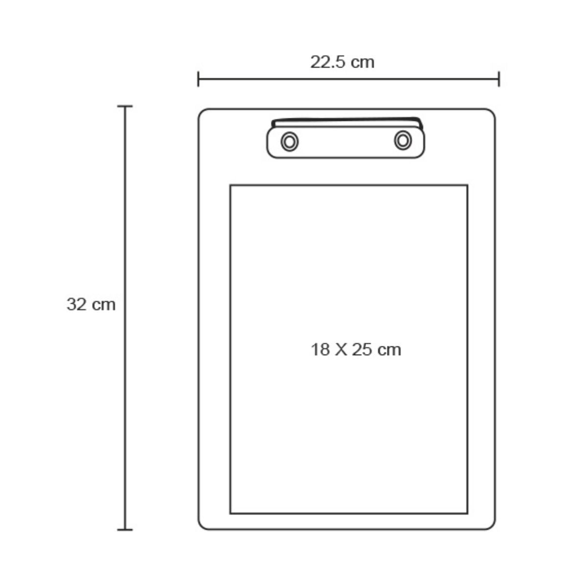 Tabla Sujeta Documento For Promotional Clip Metal Papel