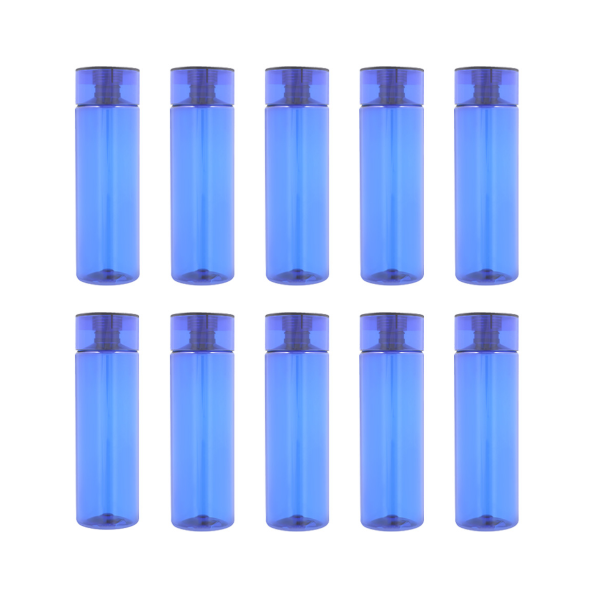 10pz Cilindro Plastico For Promotional Botella 660ml Colores