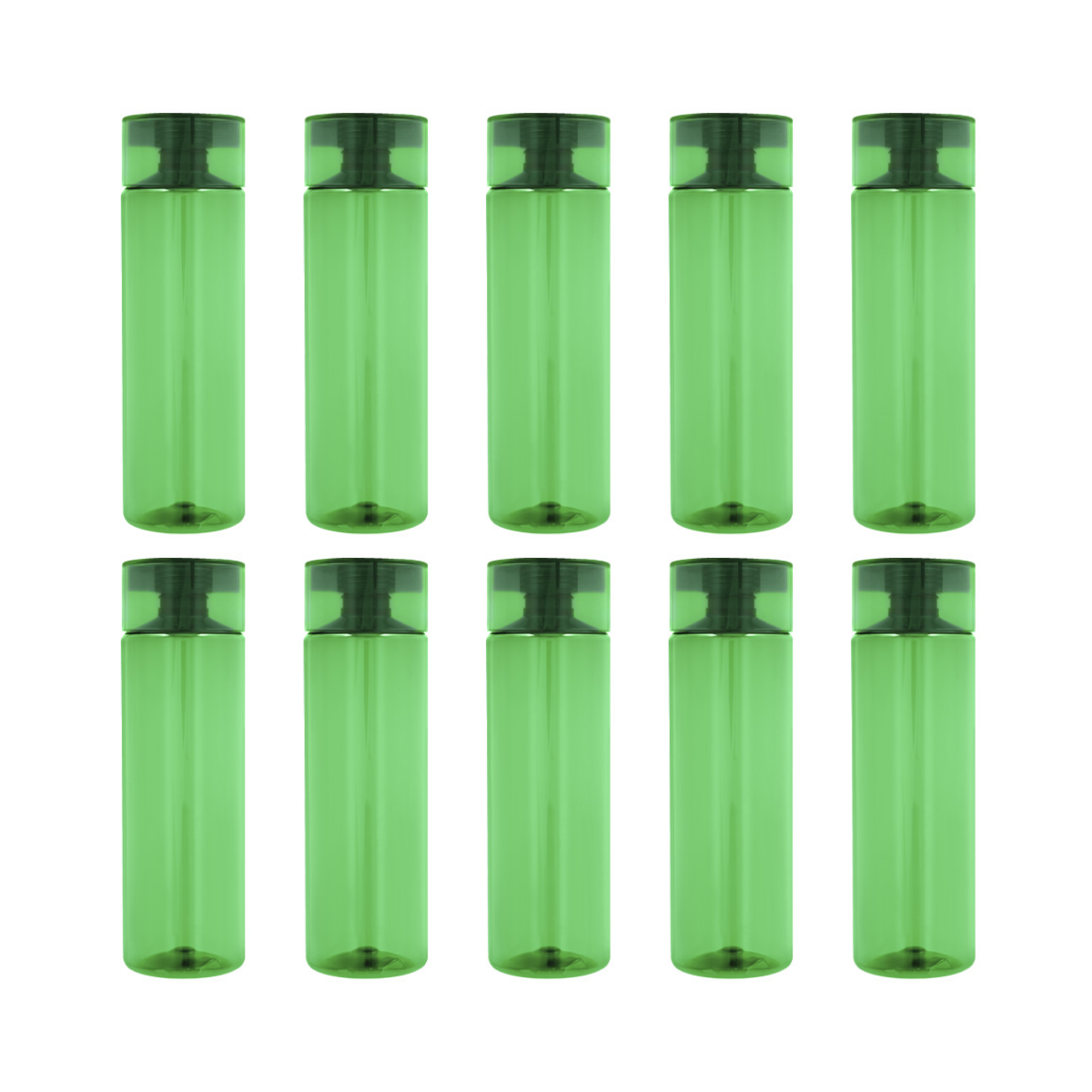 10pz Cilindro Plastico For Promotional Botella 660ml Colores