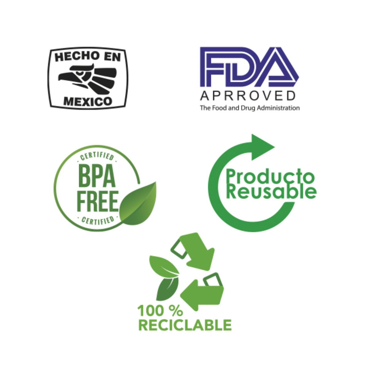 10 Cilindro Plástico For Promotional Colores 1 Lt Tapa Enroscable