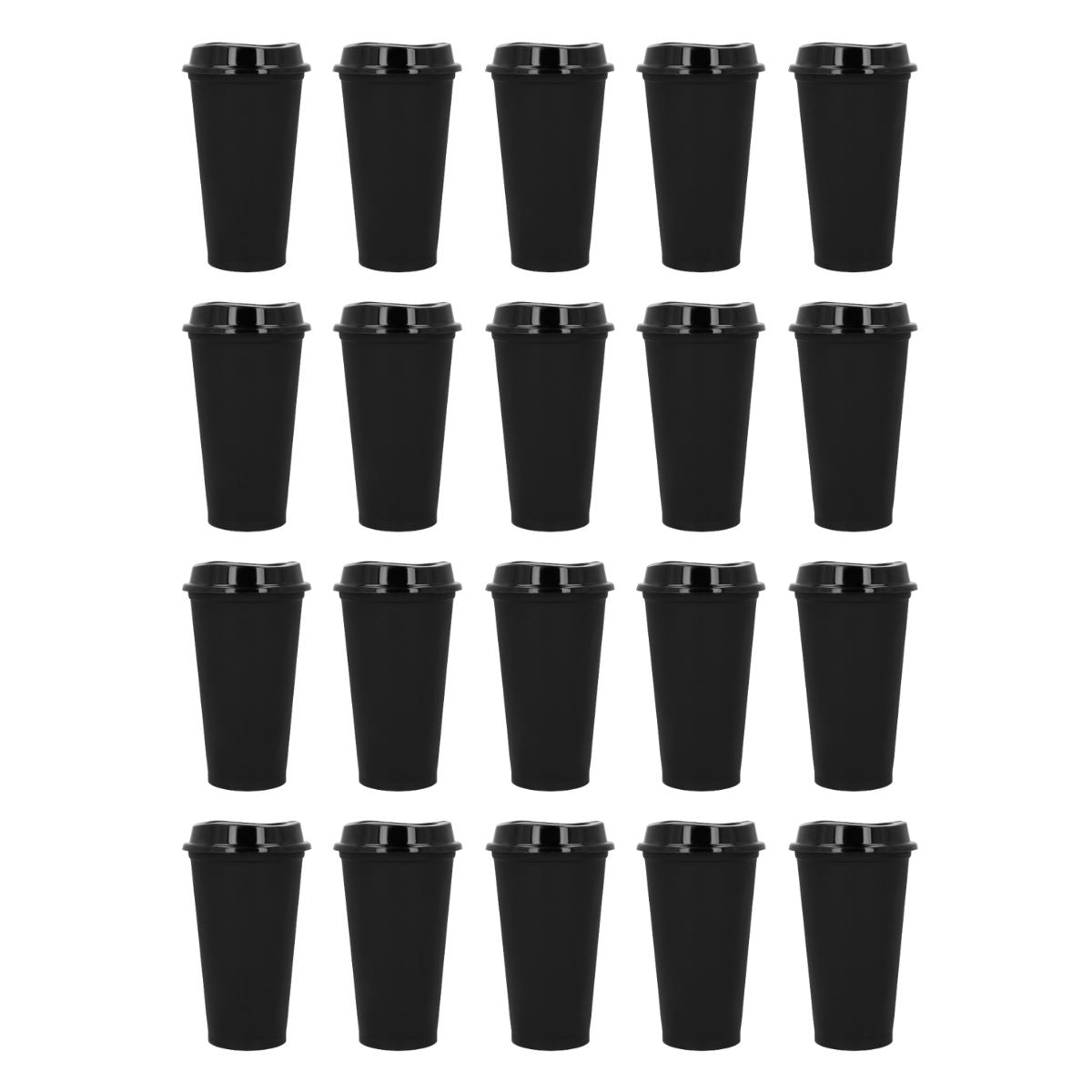 Pack 20 Vaso Plastico For Promotional Cafetero 475ml Colores