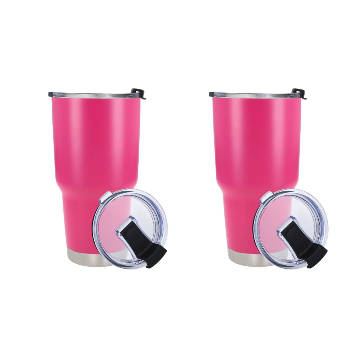 2pzs Termo Doble Pared For Promotional 870ml Colores Cafe Te
