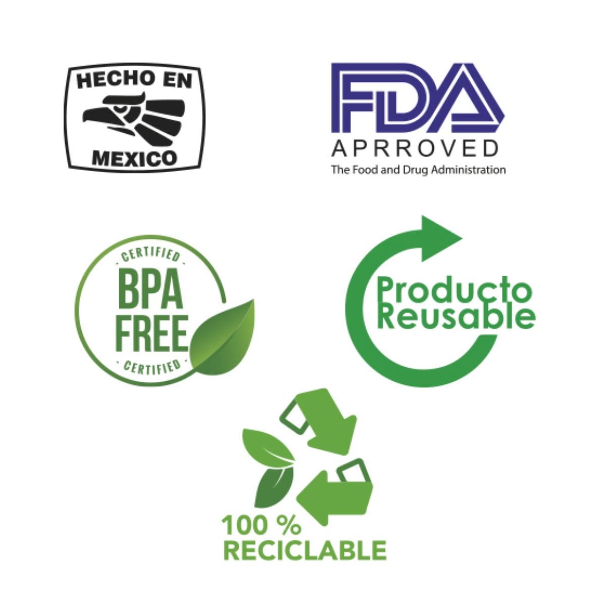 10pzs Botella Anfora Plastico 900ml For Promotional Colores