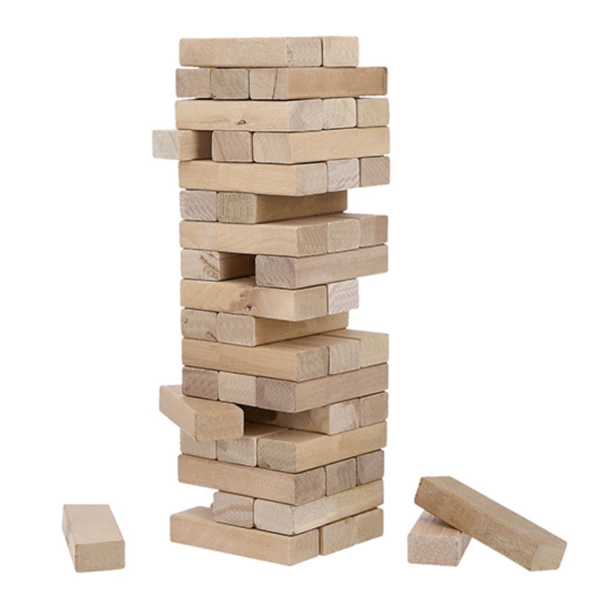 Torre Jenga For Promotional Bloques Madera Juego Mesa