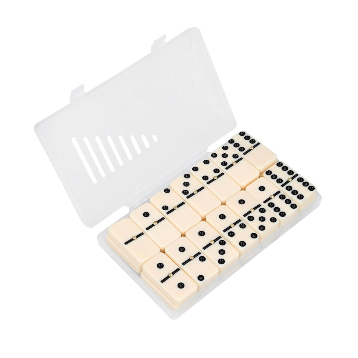 Domino 28 Fichas For Promotional Estuche Plastico Juego Mesa