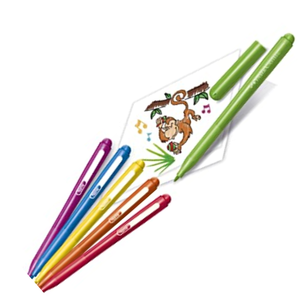 Plumones de Colores Faber Castell Fiesta 24 Pz - MarchanteMX