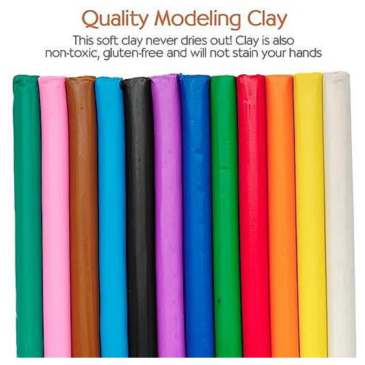 Kit Plastilina Faber Castell Clay Manualidades - MarchanteMX