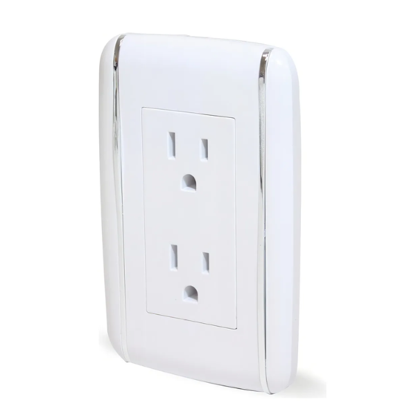 Placa Vicenza contacto doble Saneles 4455