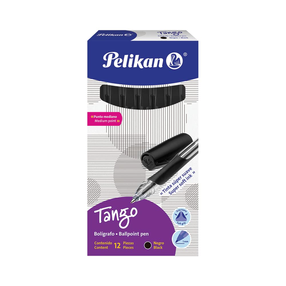 Bolígrafos Semi Gel Pluma Tango Pelikan 12 Piezas Elegir Color - MarchanteMX