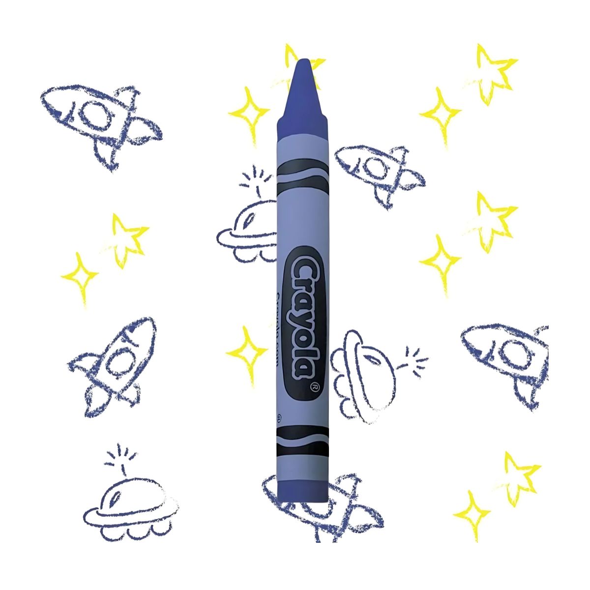 48 Crayones Crayola Estándar Redondos Delgados Escolares