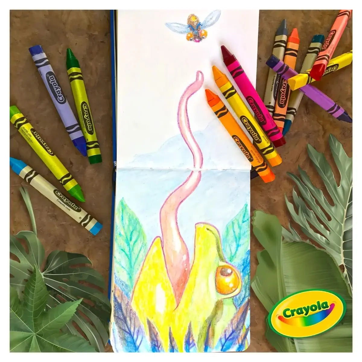 24 Crayones Triangulares Jumbo Colores Dibujo Crayola Crayola